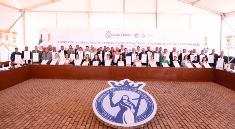 Guanajuato, primer estado con red tecnológica de seguridad conectada en sus 46 municipios