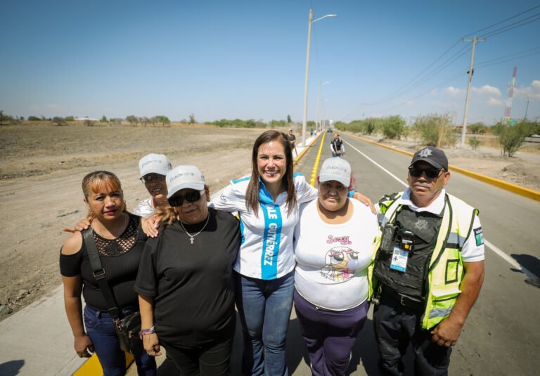 Ale Gutiérrez entrega camino y cruce a San Juan de Abajo.