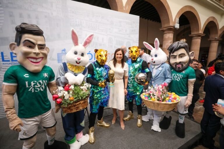 Ale Gutiérrez presenta ‘Vive León 450’ para Semana Santa y Pascua.