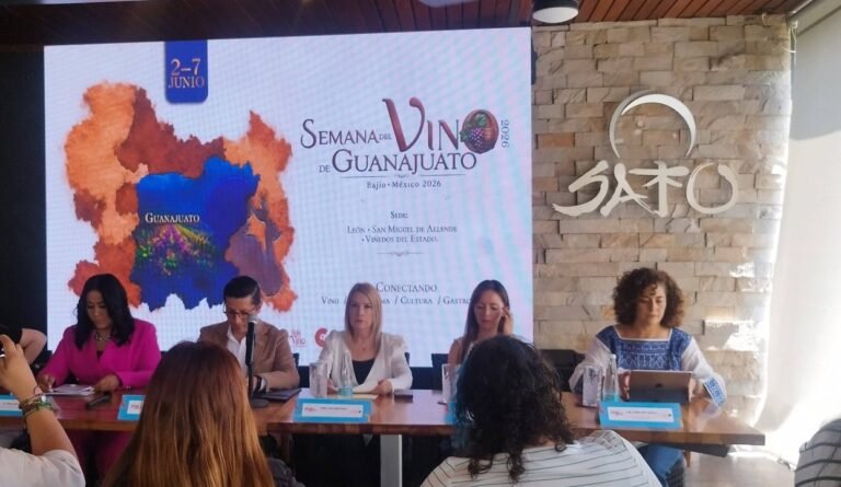 Guanajuato impulsa el enoturismo con la Semana del Vino 2026 y eventos de talla internacional.