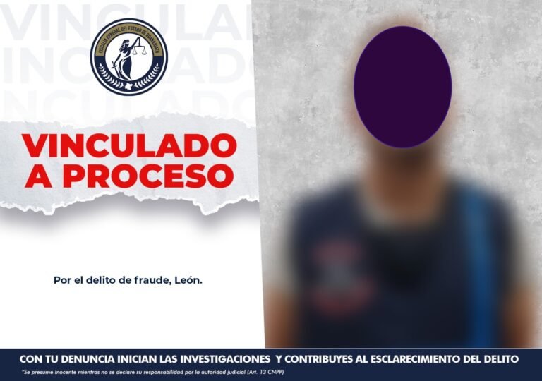 Detienen y vinculan a proceso a presunto responsable de fraude con agencia “Go Traveling Bajío”.