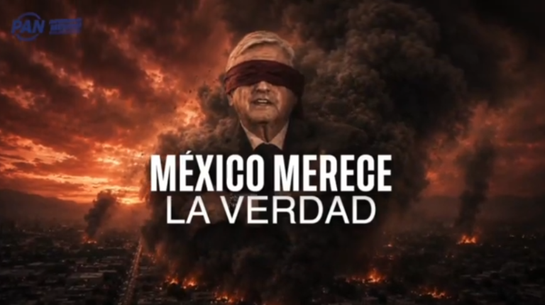 PAN denuncia a López Obrador ante la Corte Penal Internacional por presuntos crímenes de lesa humanidad.