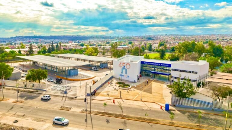 Inauguran la Estación de Transferencia Santa Rita León 450; beneficiará a más de 63 mil usuarios al día.