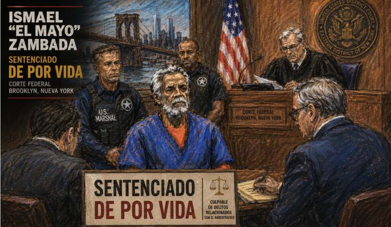 Condenan de por vida a ‘El Mayo Zambada’; el capo admite su responsabilidad y pide a los jóvenes elegir otro camino.