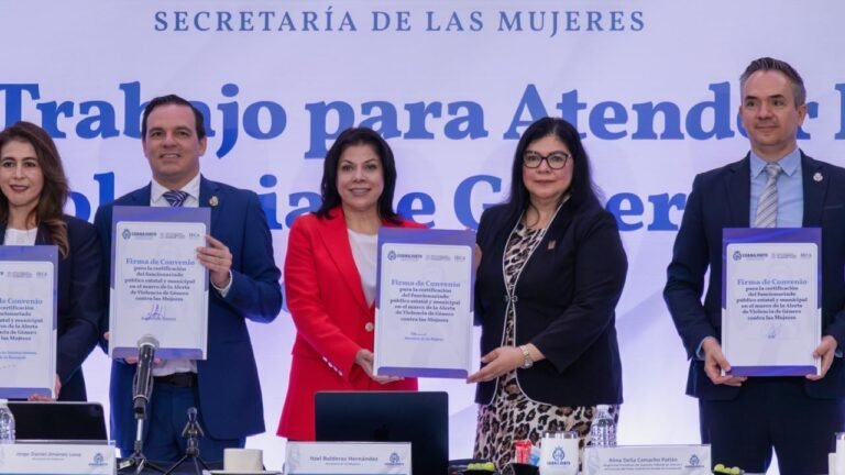Gobierno de Guanajuato fortalece atención a mujeres víctimas de violencia con convenios y subsidio de 4.8 millones de pesos.