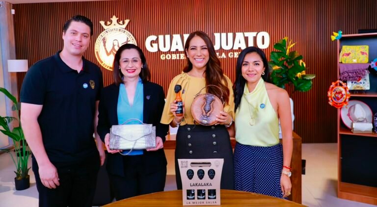Impulsa Libia Dennise el emprendimiento con Marca Guanajuato; más de 9 mil empresas fortalecen su crecimiento.