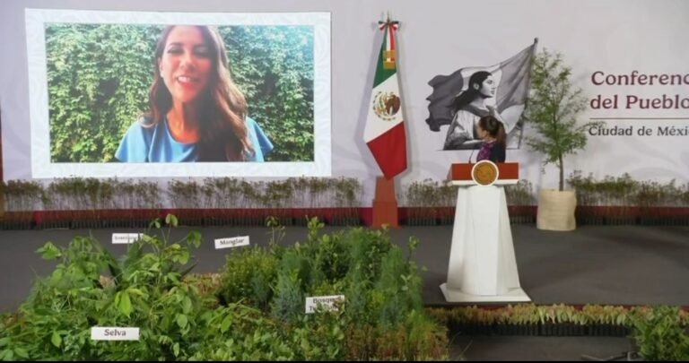 Libia Dennise se suma desde la mañanera a la Jornada Nacional de Reforestación 2026; convoca a guanajuatenses a participar.